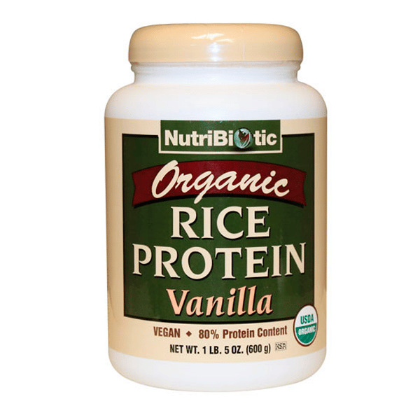 Rice Protein Organic (Proteína Orgânica do Arroz) – Nutribiotic (600g)