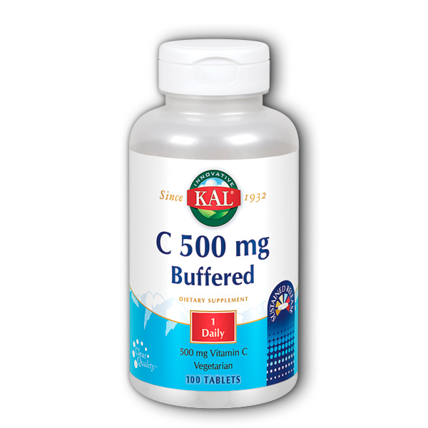 Vitamina C 500 Mg Buffered – Kal (100 tablets)