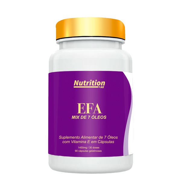 EFA Mix de 7 óleos – Nutrition All (90 Cápsulas gelatinosas)