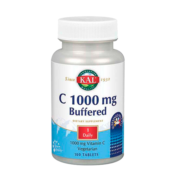 Vitamina C 1000 Mg Buffered – Kal (100tablets)