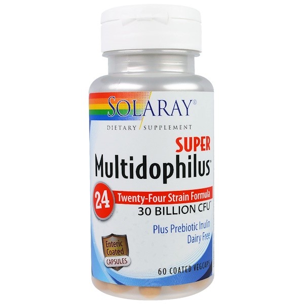 Super Multidophilus 24 30Billion CFU – Solaray (60capsulas)