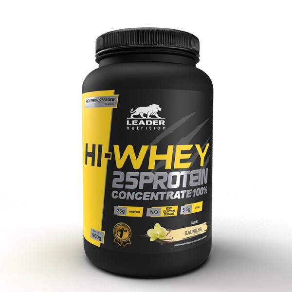 HI-WHEY 25PROTEIN CONCENTRATE100% (900g) LEADER NUTRITION