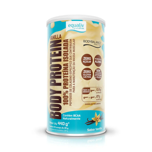 BODY PROTEIN VANILA (440G) EQUALIV