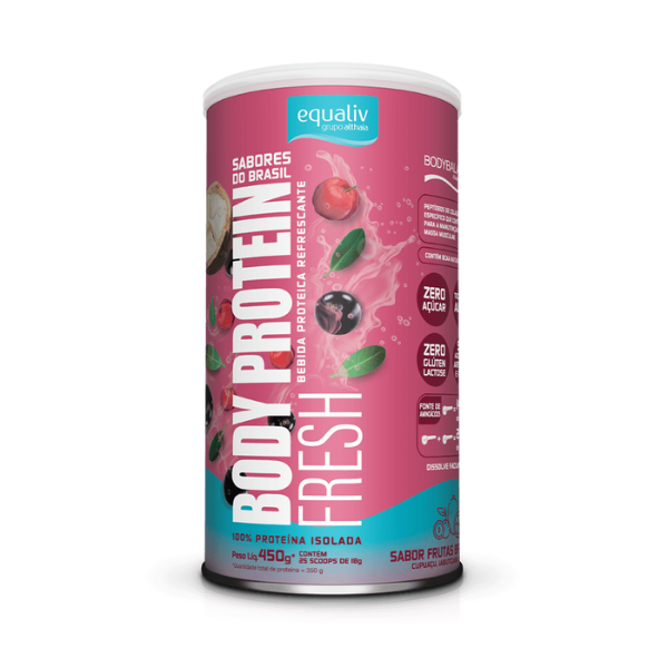 BODY PROTEIN FRESH FRUTAS BRASILEIRAS (450G) EQUALIV