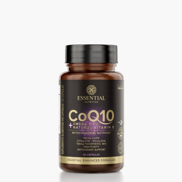 CoQ10+OMEGA 3+VIT E (60 CAPS) ESSENTIAL